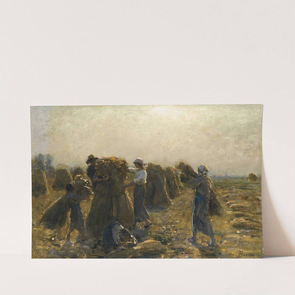 La récolte by Jules Breton