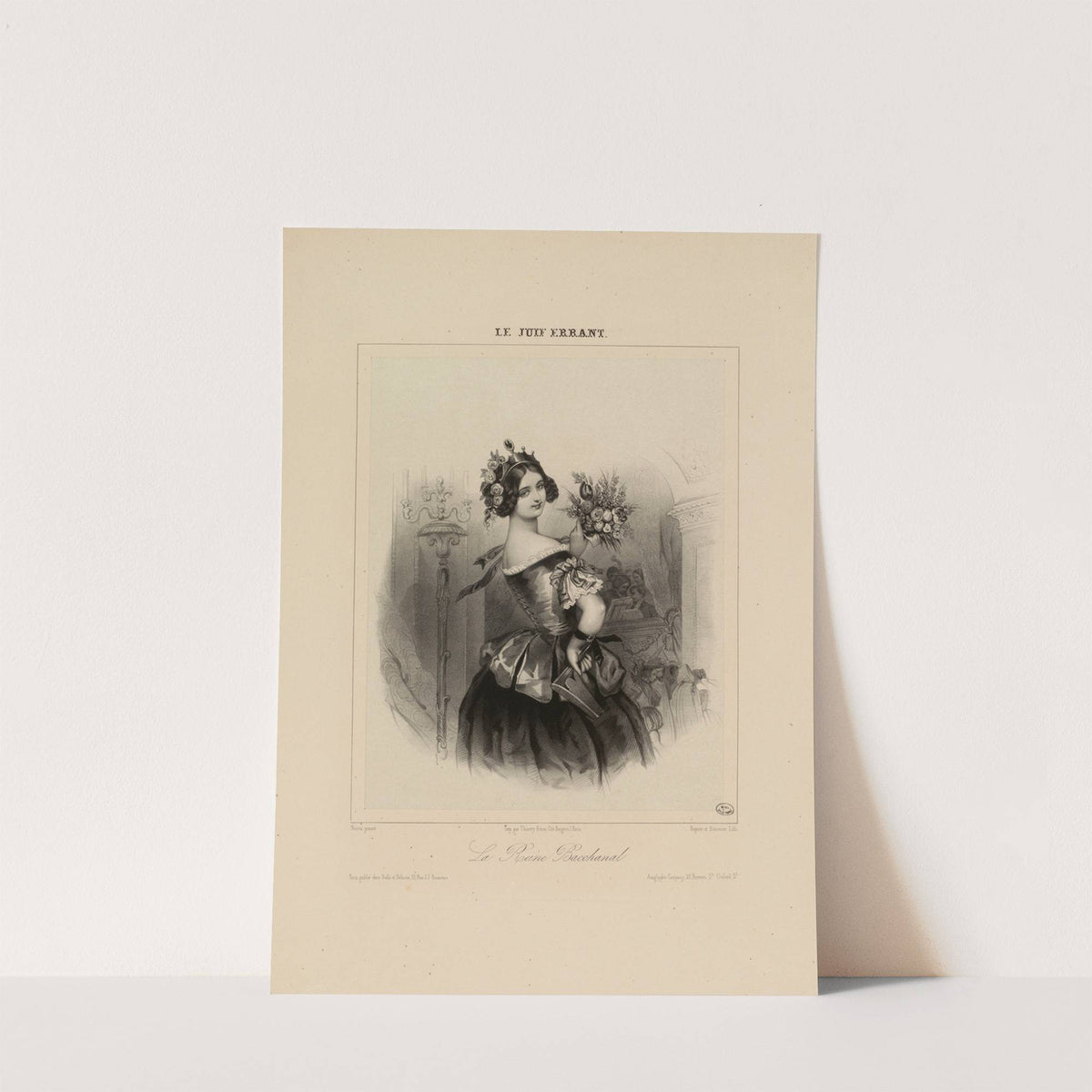 La Reine Bacchanal (1835-1865) by Pierre-Numa Bassaget