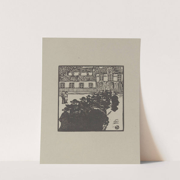 La rentrée au séminaire (1897) by Jean-Émile Laboureur