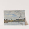 La Retenue À Trouville (1894) by Eugène Boudin