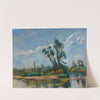 La Rivière (circa 1881) by Paul Cézanne