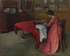 La robe de chambre rouge