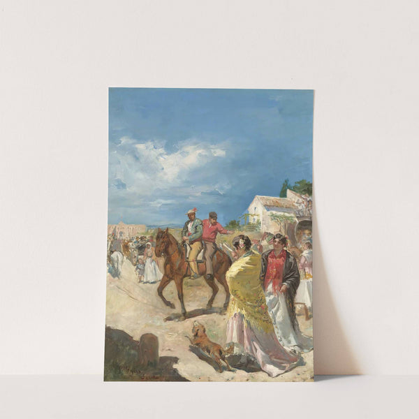La Romería (The Procession) by José Villegas Cordero