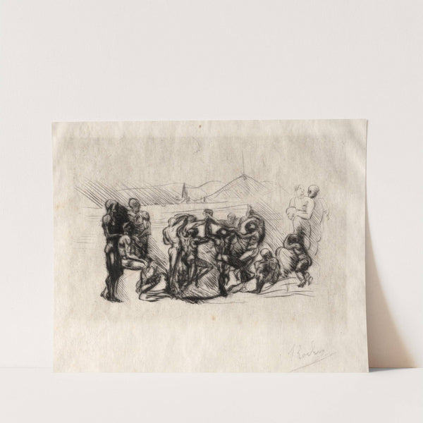 La Ronde (1883) by Auguste Rodin