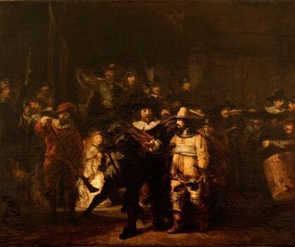 La Ronde de nuit, d’aprÃ¨s Rembrandt