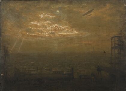 La Ronde de nuit en avion