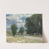 La route de Marly-le-Roi (1875) by Alfred Sisley
