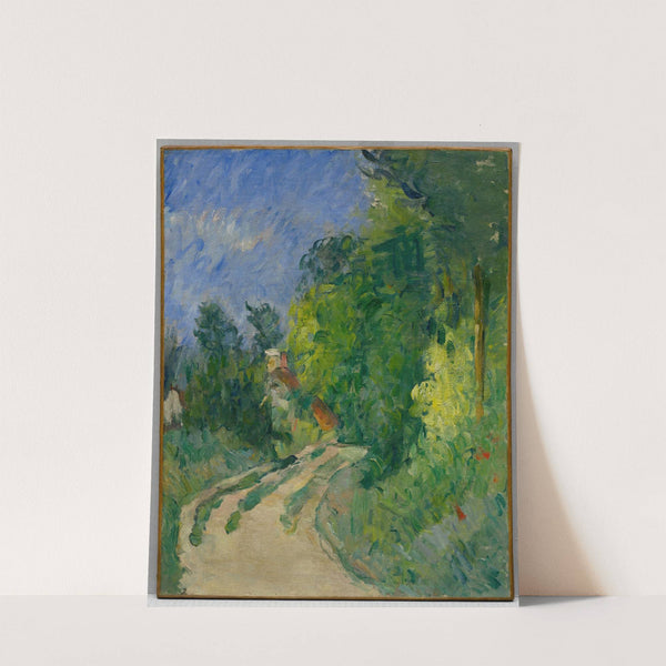 La Route tournante en sous-bois (1873) by Paul Cézanne