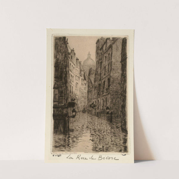 La Rue de Bièvre by Jean-Jules Dufour