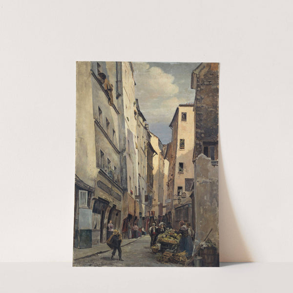 La rue de Venise en 1893 by Raphaël Boutillier