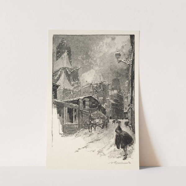 La Rue des Barres (1886) by Auguste Louis Lepère