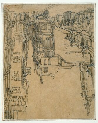 La rue des Prêtres Saint-Germain l’Auxerrois et le café Momus