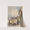 La rue des Prouvaires et l&#039;église Saint-Eustache by Thomas Shotter Boys