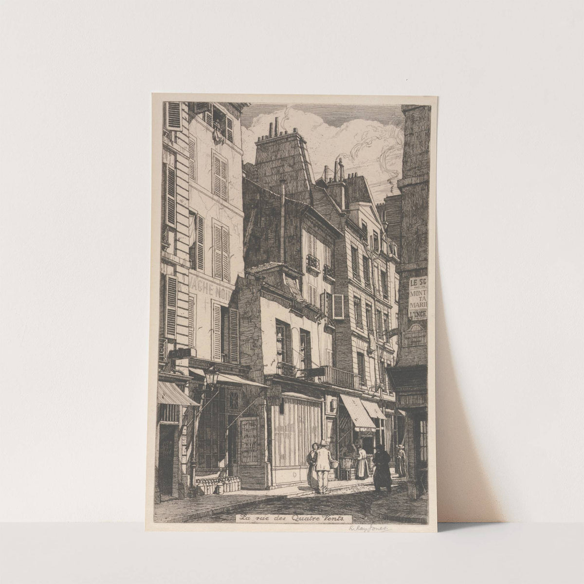 La rue des Quatre Vents by Raymond Ray Jones