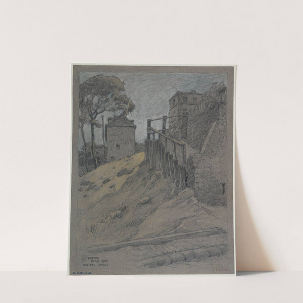 La rue des Saules by Ferdinand Boberg