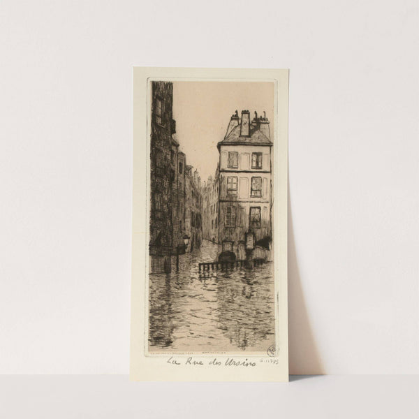 La Rue des Ursins by Jean-Jules Dufour