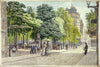La rue Gassendi, rue des Plantes et avenue du Maine