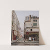 La Rue Hautefeuille by Emmanuel Lansyer