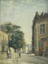 La rue Lhomond, au droit de la rue Vauquelin