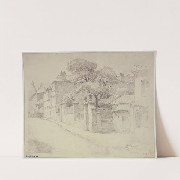 La rue Montmartre by Ferdinand Boberg