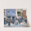 La rue Mouffetard by Henri-Achille Zo