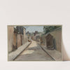 La rue Olivier de Serres, prise de la rue Marmontel à la rue de la Convention et rue Domsbale, 3è tronçon Vaugirard (1896) by F. Séguin