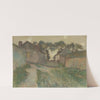 La rue Quesnoy, Saint-Valéry-sur-Somme by Edgar Degas