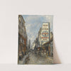 La Rue Saint-Jacques, Paris by Johan Barthold Jongkind