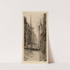 La Rue Saint Louis-en-l&#8217;Isle by Jean-Jules Dufour