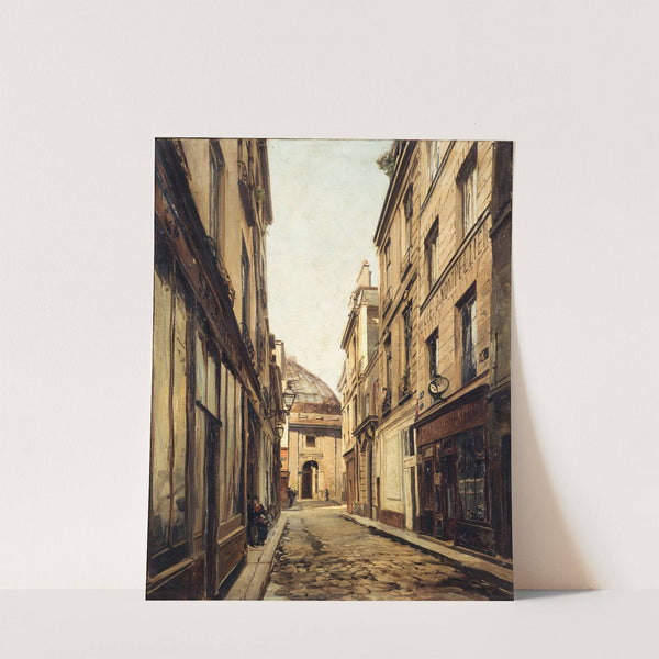 La Rue Sauval by Emmanuel Lansyer