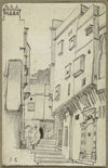 La ruelle escarpée à Alger (Casbah) (1896)