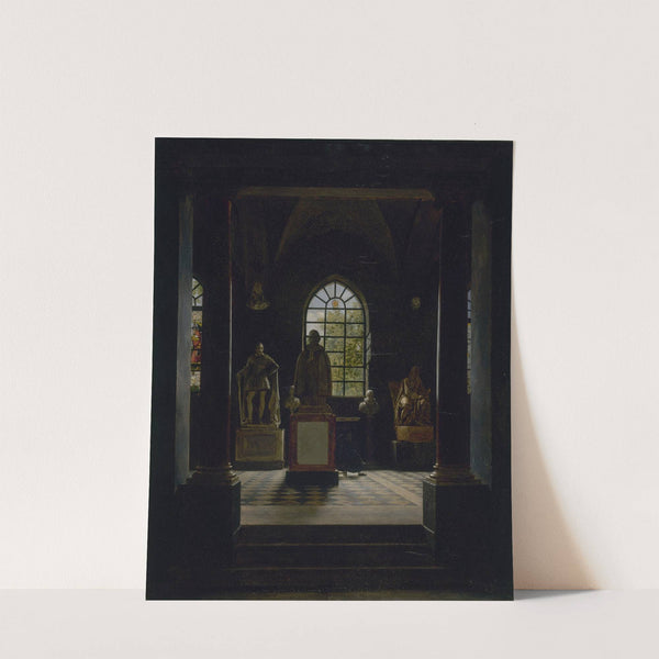 La Salle du XVIIe siècle au musée des Monuments Français (1816) by Léon-Mathieu Cochereau