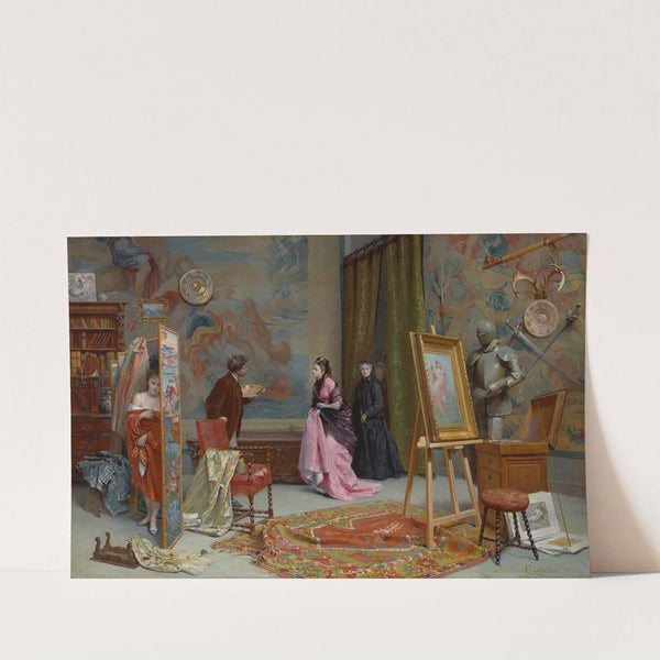 La séance interrompue by Oreste Cortazzo