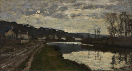La Seine à Bougival (1870)