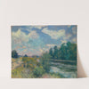 La Seine à Bougival (1876) by Alfred Sisley