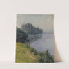 La Seine à l&#039;Île Marante par temps brumeux by Gustave Caillebotte