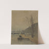 La Seine au pont de Solférino by René Billotte