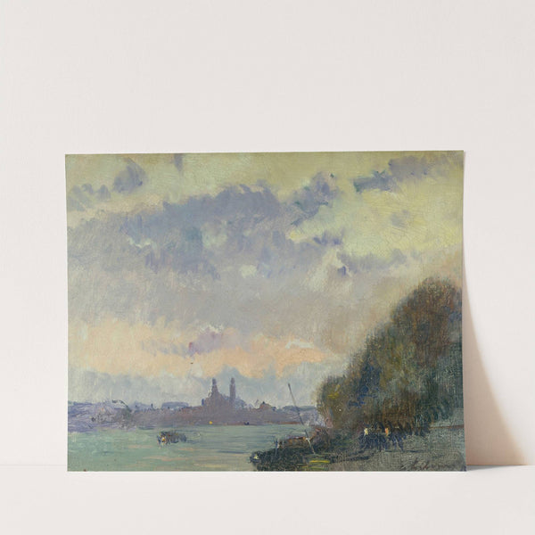 La Seine et l’ancien Trocadéro (1900) by Albert Lebourg