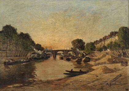 La Seine et le Pont Marie (1912)