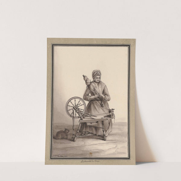 La servante du curé (1777-1825) by Jean Jacques Lequeu