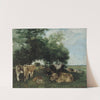 La Sieste Pendant La Saison Des Foins (1867-1868) by Gustave Courbet