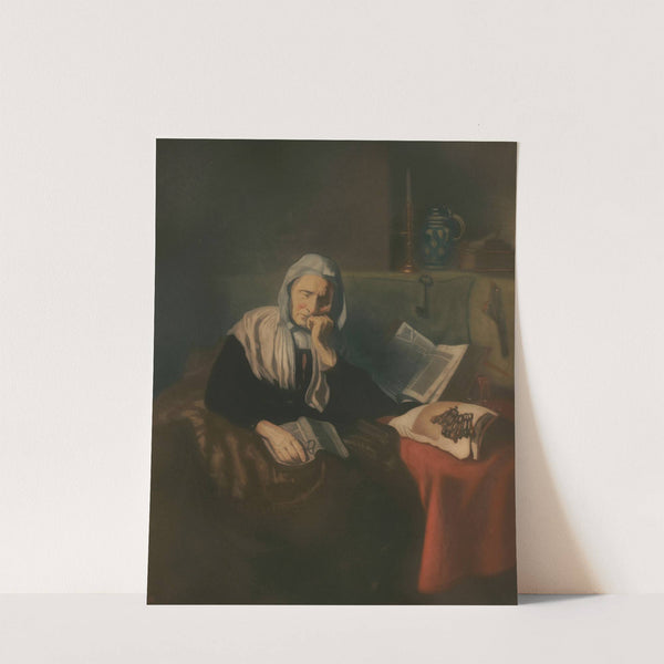 &#8216;La Songeuse&#8217; by Léon Bartholomé