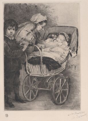 La Sortie de bébé (1878)