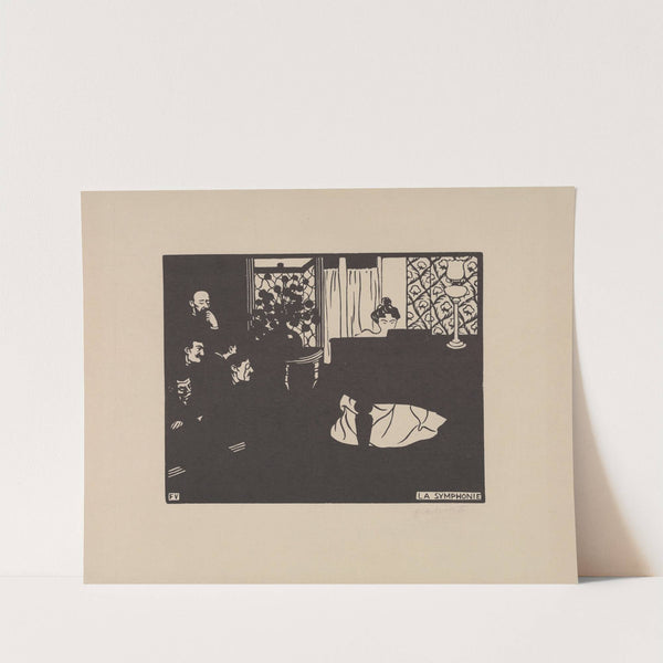 La symphonie (1897) by Félix Vallotton