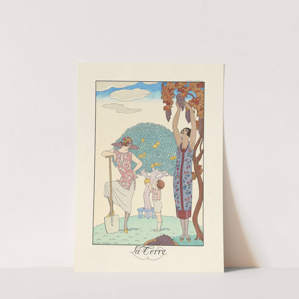 La Terre (Earth) (1922–1926) by George Barbier