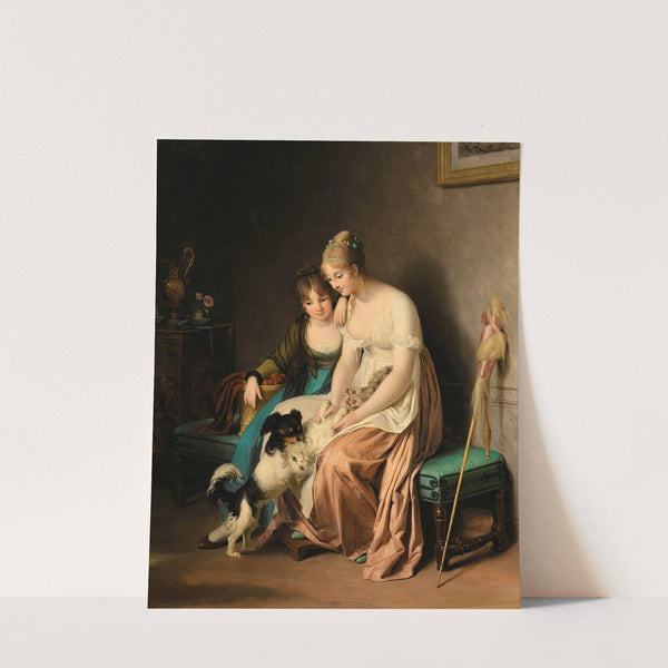 La toilette de minette by Marguerite Gérard