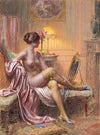 La Toilette par lampe