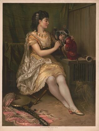La toliette du singe (1873)