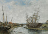 La Touques. Marée Basse