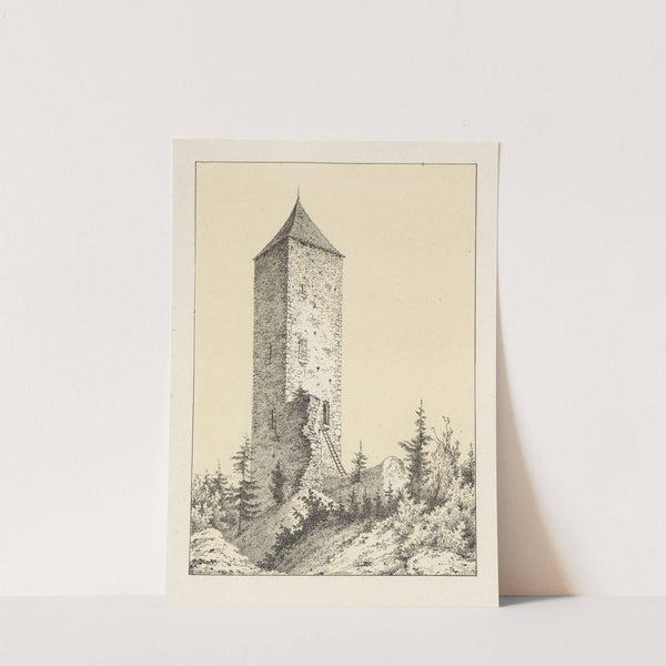 La Tour de Molière (1840-1844) by Johann Friedrich Wagner